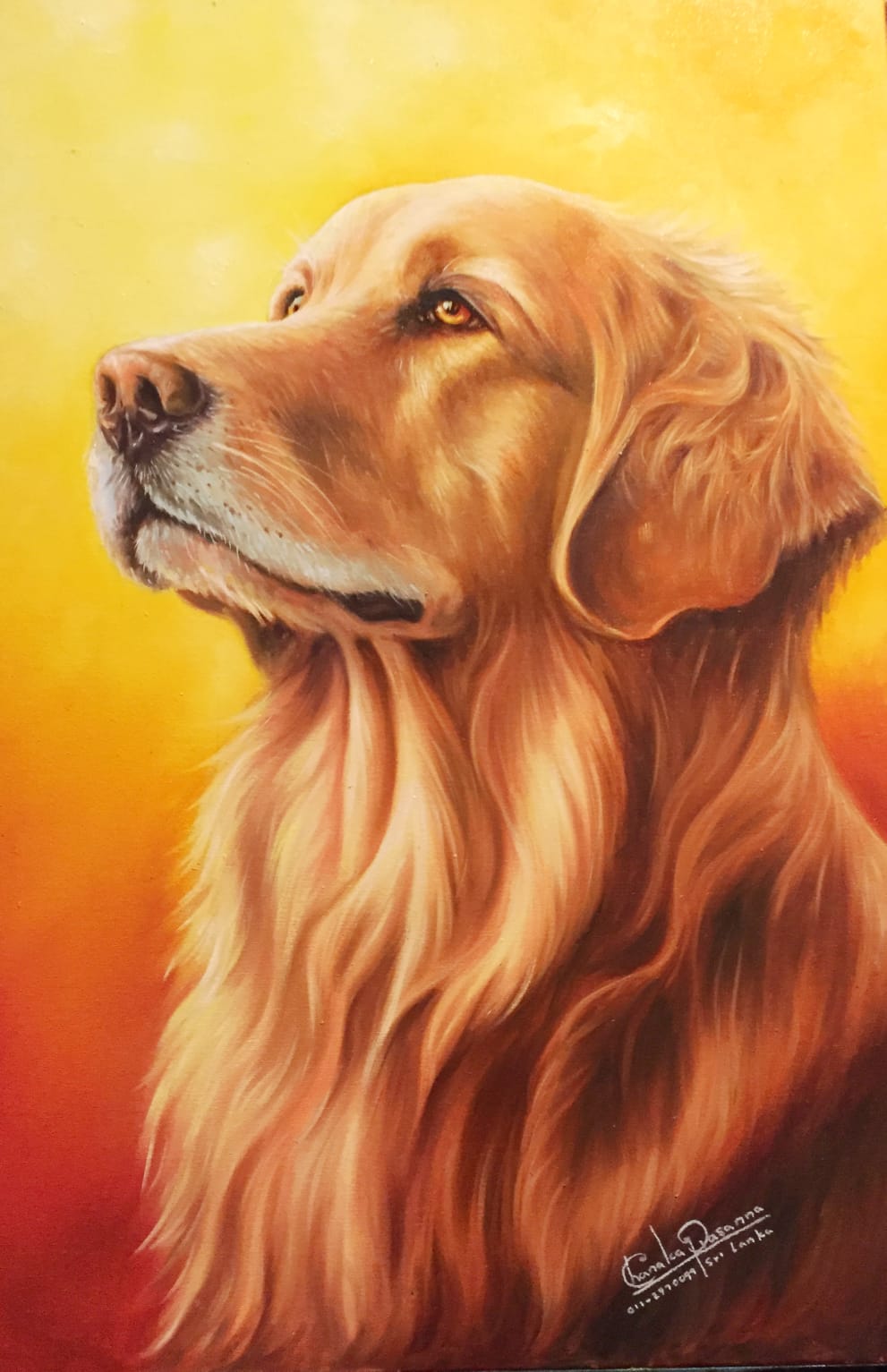 Teena (oil on canvas)